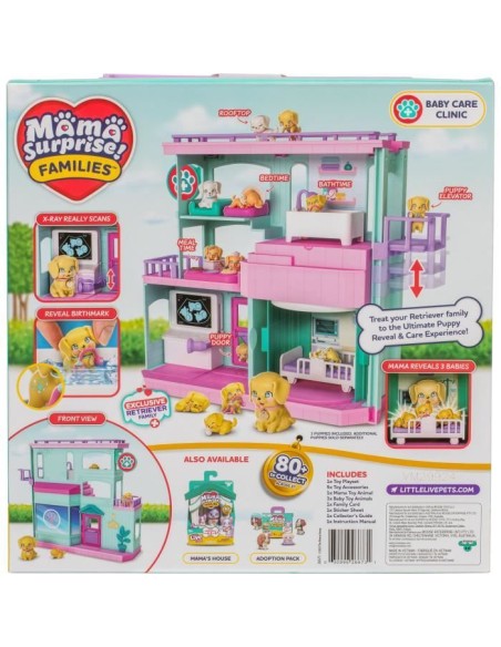 Clinique vétérinaire - LITTLE LIVE PETS - Mama Surprise - Accessoires inclus - Naissance magique – LITTLE LIVE PETS (Robot Miniature - Personnage Miniature - Animal Anime M) | STORE PRO SHOP 