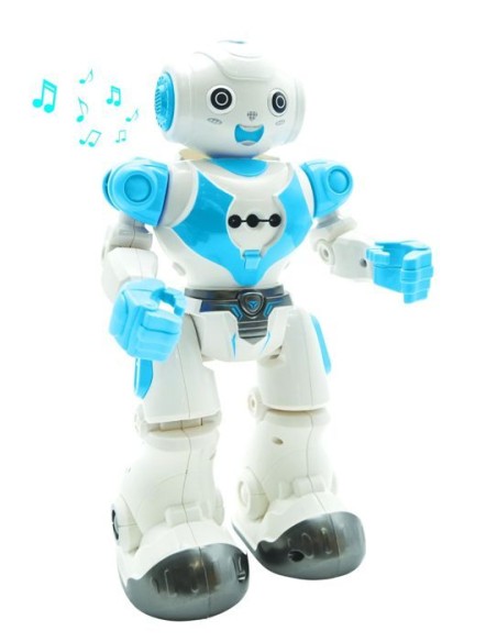Powerman Neo Robot Programmable avec dance, histoire, musique, démo, contrôle gestuel et télécommande – LEXIBOOK () | STORE PRO SHOP 
