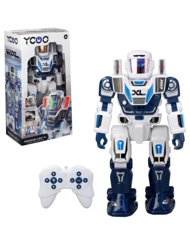 Robot radiocommandé - SILVERLIT - Program A Bot XL - 40 cm - 48 actions programmables - Télécommande intuitive – SILVERLIT (Robot Miniature - Personnage Miniature - Animal Anime M) | STORE PRO SHOP 
