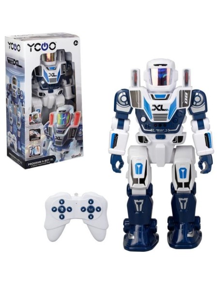 Robot radiocommandé - SILVERLIT - Program A Bot XL - 40 cm - 48 actions programmables - Télécommande intuitive – SILVERLIT (Robot Miniature - Personnage Miniature - Animal Anime M) | STORE PRO SHOP 