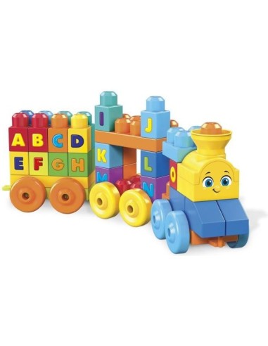 Mega Bloks - Le Train de l'Alphabet - Jouet de construction - 12 mois et  FWK22 – MEGA BLOKS (Forme A Trier - Forme A Agencer - Boite A Forme - Pyram) | STORE PRO SHOP 