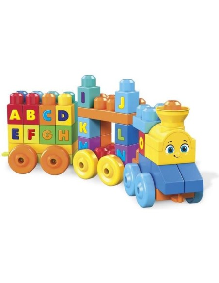 Mega Bloks - Le Train de l'Alphabet - Jouet de construction - 12 mois et  FWK22 – MEGA BLOKS (Forme A Trier - Forme A Agencer - Boite A Forme - Pyram) | STORE PRO SHOP 