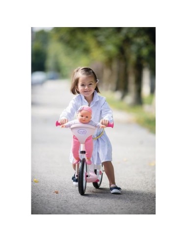 Draisienne - SMOBY - Corolle - Rose - 2 roues - Porte-poupon intégré – SMOBY (Draisienne) | STORE PRO SHOP 