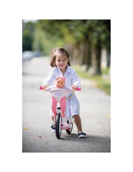 Draisienne - SMOBY - Corolle - Rose - 2 roues - Porte-poupon intégré – SMOBY (Draisienne) | STORE PRO SHOP 