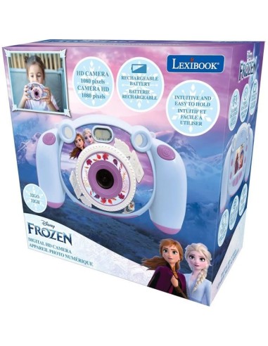 APN enfants La Reine des Neiges avec fonction photo et vidéo – LEXIBOOK (Appareil Photo Enfant) | STORE PRO SHOP 