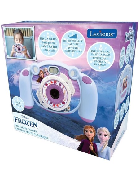 APN enfants La Reine des Neiges avec fonction photo et vidéo – LEXIBOOK (Appareil Photo Enfant) | STORE PRO SHOP 