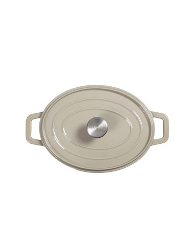 Cocotte ovale - LIVOO - MEP129G - 4,5 L - Fonte émaillée - Couvercle avec picots - Tous feux - 29 x 22 cm – LIVOO (Cocotte) | STORE PRO SHOP 