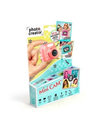 Canal Toys  Photo Creator  Appareil Photo et Vidéo Numérique Mini Cam'  Instant - avec Porte-clé et Carte SD 1Go Incluse   – CANAL TOYS (Appareil Photo Enfant) | STORE PRO SHOP 