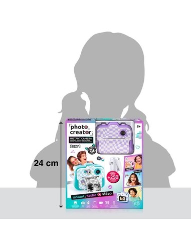 Canal Toys - Creator - Appareil Photo Instantané - Violet - CLK 056 – CANAL TOYS (Appareil Photo Enfant) | STORE PRO SHOP 