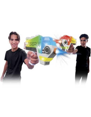 Jeu laser - LANSAY - 87552 - Laser X - Double Blaster Evolution Ultra – LANSAY (Arme Fictive - Baton - Epee - Baguette) | STORE PRO SHOP 