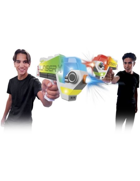 Jeu laser - LANSAY - 87552 - Laser X - Double Blaster Evolution Ultra – LANSAY (Arme Fictive - Baton - Epee - Baguette) | STORE PRO SHOP 