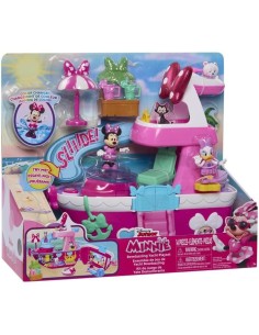 Jouet interactif - DISNEY MINNIE MOUSE - Le Yacht de Minnie - Yacht avec 14 accessoires, tenues changeantes et piscine 2