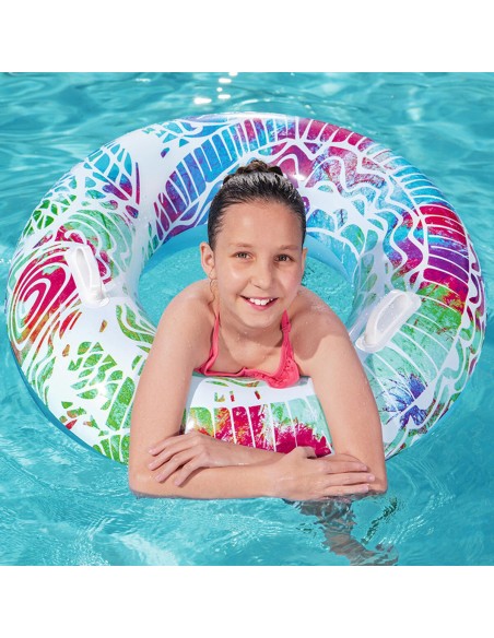 Bouée gonflable Bestway Ø 91 cm Multicouleur – BESTWAY (Bouee - Brassard - Flotteur - Gonflable De Securite Enf) | STORE PRO SHOP 