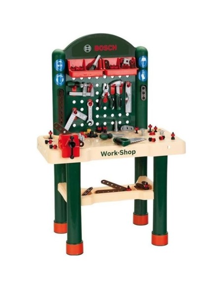 BOSCH - Etabli Work-Shop Enfant - 82 Accessoires – KLEIN (Bricolage - Etabli - Outil) | STORE PRO SHOP 