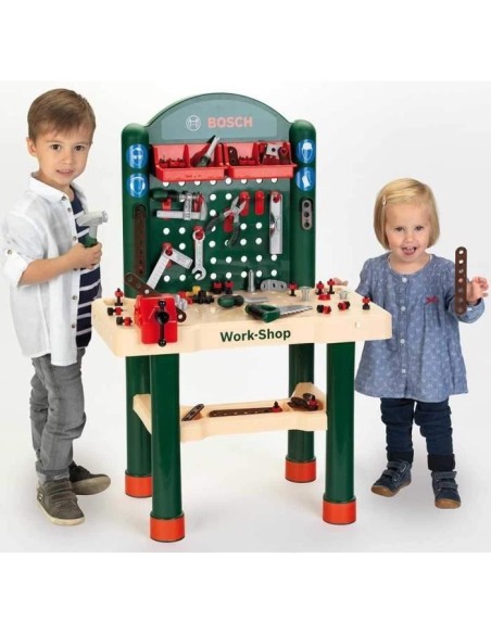 BOSCH - Etabli Work-Shop Enfant - 82 Accessoires – KLEIN (Bricolage - Etabli - Outil) | STORE PRO SHOP 