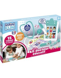 Kit Docteur - KD - Mon Kit Docteur Éducatif - Plus de 300 phrases et 15 themes éducatifs des 2 ans 2