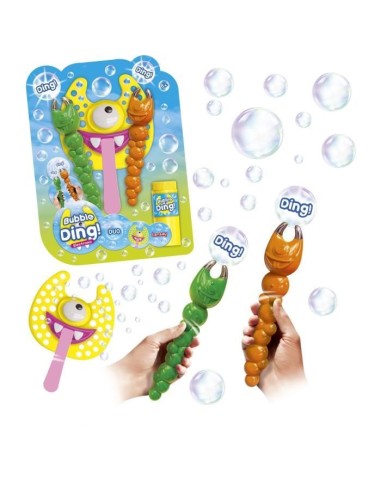 Jeu bulles de savon - LANSAY - 25640 - Bulles Party - Bubble Ding Duo Electronic – LANSAY (Bulles De Savon) | STORE PRO SHOP 