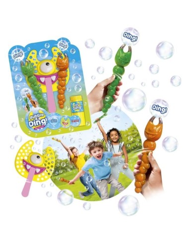 Jeu bulles de savon - LANSAY - 25640 - Bulles Party - Bubble Ding Duo Electronic – LANSAY (Bulles De Savon) | STORE PRO SHOP 