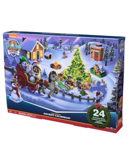 SPIN MASTER CALENDRIER DE L'AVENT La Pat' Patrouille – SPIN MASTER (Calendrier De L'avent) | STORE PRO SHOP 