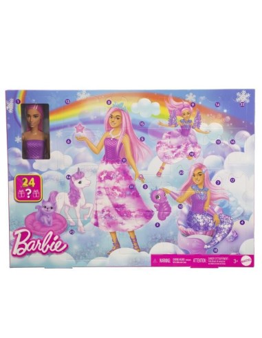 Barbie - Calendrier de l'Avent - Avec poupée mode et 24 surprises - Barbie - JFL66 – BARBIE (Calendrier De L'avent) | STORE PRO SHOP 