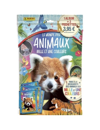 Pack de démarrage - PANINI - Animaux 2025 - Album  3 pochettes - 15 stickers – PANINI (Carte A Collectionner - Porte-carte A Collectionner - C) | STORE PRO SHOP 
