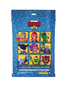Pack de démarrage - PANINI - BRAWL STARS TC - Classeur  2 pochettes - 1 carte édition limitée - 16 cartes