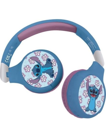 Casque 2 en 1 Disney STITCH Bluetooth et Filaire – LEXIBOOK (Casque Audio Enfant) | STORE PRO SHOP 