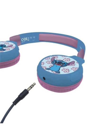 Casque 2 en 1 Disney STITCH Bluetooth et Filaire – LEXIBOOK (Casque Audio Enfant) | STORE PRO SHOP 