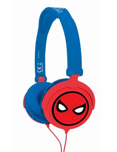 Casque stéréo filaire pliable SpiderMan – LEXIBOOK (Casque Audio Enfant) | STORE PRO SHOP 