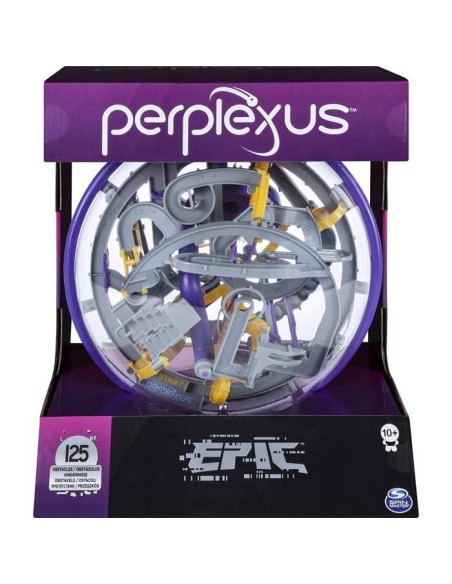PERPLEXUS - Epic - Labyrinthe en 3D jouet hybride - 6053141 - boule perplexus a tourner - Jeu de casse-tete – SPIN MASTER (Casse-tete) | STORE PRO SHOP 