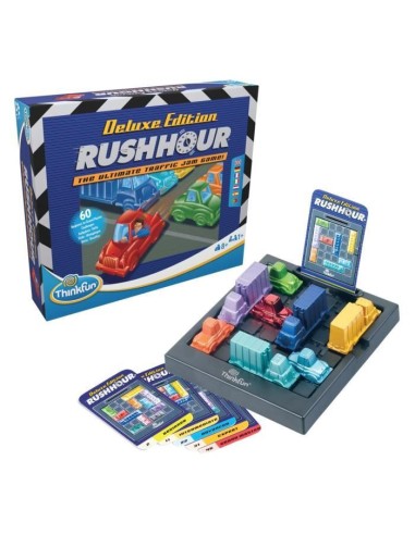 Rush Hour Deluxe - Ravensburger - Casse-tete Think Fun - 60 défis 5 niveaux - Des 8 ans – RAVENSBURGER (Casse-tete) | STORE PRO SHOP 