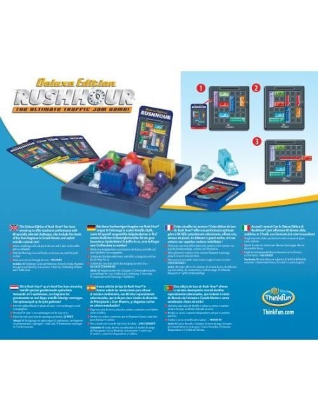 Rush Hour Deluxe - Ravensburger - Casse-tete Think Fun - 60 défis 5 niveaux - Des 8 ans – RAVENSBURGER (Casse-tete) | STORE PRO SHOP 