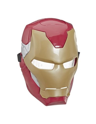 Masque électronique d'Iron Man a visiere mobile, avec effets lumineux, Pour enfnant pour se déguiser comme son héros préféré,  – HASBRO (Chapeau - Perruque - Couvre Chef - Accessoire De Tete) | STORE PRO SHOP 