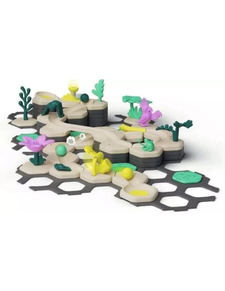 Gravitrax Junior - Starter Set My Jungle 97 pieces - Circuit de billes - Jeu de construction créatif - Ravensburger - Des 3 an – RAVENSBURGER (Circuit De Bille) | STORE PRO SHOP 