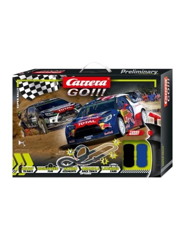 CARRERA GO - Circuit Super Rally - 4.9 m – CARRERA (Circuit Miniature) | STORE PRO SHOP 