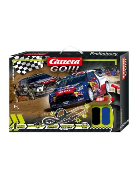 CARRERA GO - Circuit Super Rally - 4.9 m – CARRERA (Circuit Miniature) | STORE PRO SHOP 