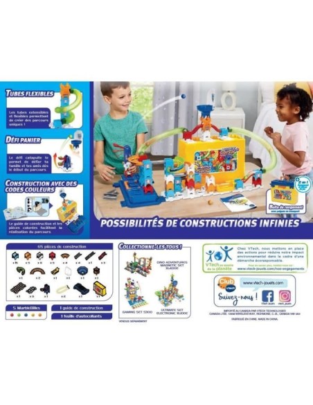 VTECH MARBLE RUSH - BUILD  STORE BOX SET M400 – VTECH (Circuit Miniature) | STORE PRO SHOP 