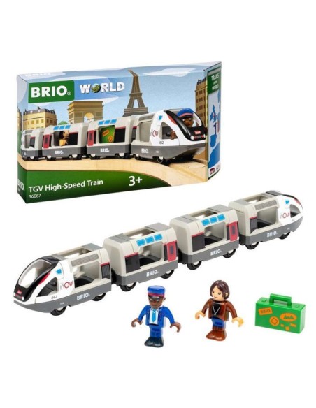 Train TGV INOUI SNCF - BRIO - Circuit en bois - des 3 ans - 36087 – BRIO (Circuit Miniature) | STORE PRO SHOP 