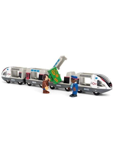 Train TGV INOUI SNCF - BRIO - Circuit en bois - des 3 ans - 36087 – BRIO (Circuit Miniature) | STORE PRO SHOP 