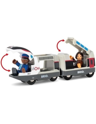 Train TGV INOUI SNCF - BRIO - Circuit en bois - des 3 ans - 36087 – BRIO (Circuit Miniature) | STORE PRO SHOP 