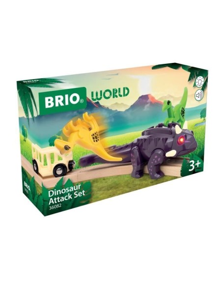 BRIO Coffret Attaque Dinosaure – BRIO (Circuit Miniature) | STORE PRO SHOP 