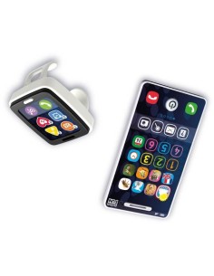 Téléphone et Montre - KD - Mon Téléphone et sa Montre Fitness - Imitation réaliste pour les tout-petits