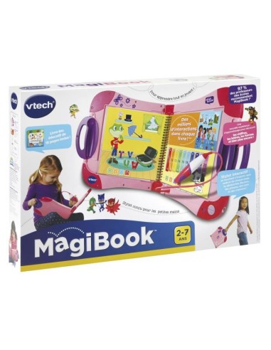 VTECH - Magibook - Starter Pack Rose – VTECH (Console Educative) | STORE PRO SHOP 
