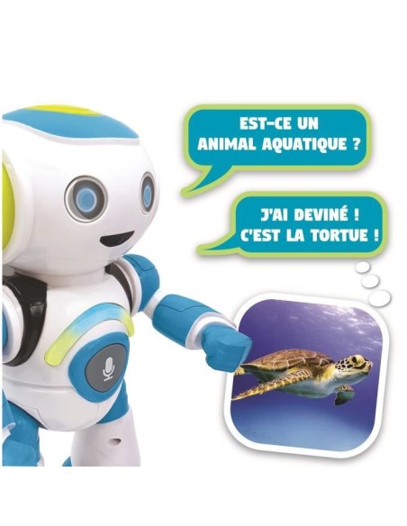 LEXIBOOK - POWERMAN Junior - Robot Éducatif Intéractif - 3 ans et  – LEXIBOOK (Console Educative) | STORE PRO SHOP 