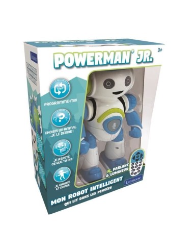 LEXIBOOK - POWERMAN Junior - Robot Éducatif Intéractif - 3 ans et  – LEXIBOOK (Console Educative) | STORE PRO SHOP 