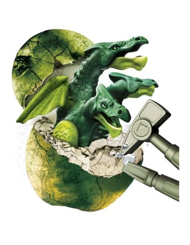 Clementoni - Sciences et Jeu - oeuf légendaire - Dragon a Trois Tetes – CLEMENTONI (Decouverte Nature - Decouverte Animaux - Decouverte Ins) | STORE PRO SHOP 
