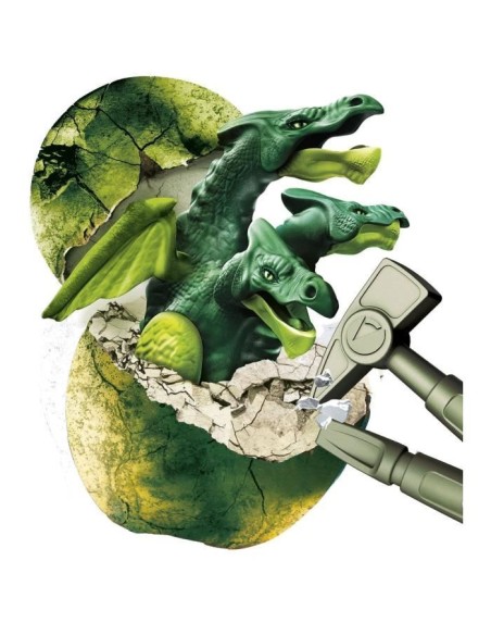 Clementoni - Sciences et Jeu - oeuf légendaire - Dragon a Trois Tetes – CLEMENTONI (Decouverte Nature - Decouverte Animaux - Decouverte Ins) | STORE PRO SHOP 