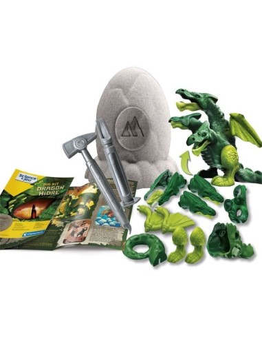 Clementoni - Sciences et Jeu - oeuf légendaire - Dragon a Trois Tetes – CLEMENTONI (Decouverte Nature - Decouverte Animaux - Decouverte Ins) | STORE PRO SHOP 
