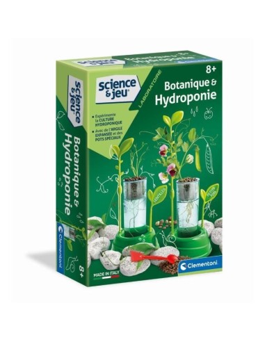 Clementoni - Science  Jeu - Botanique et hydroponie – CLEMENTONI (Decouverte Nature - Decouverte Animaux - Decouverte Ins) | STORE PRO SHOP 