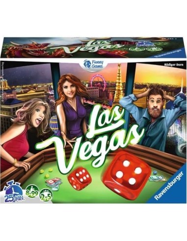 Las Vegas Jeu d'ambiance Ravensburger – RAVENSBURGER (Des - Jeu De Des) | STORE PRO SHOP 
